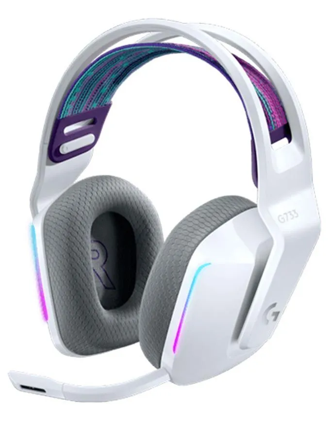 Slušalice Logitech G733 Lightspeed White