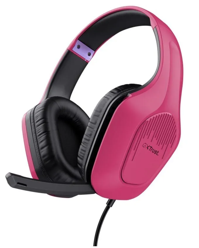 Slušalice Trust GXT415 ZIROX Headset Pink