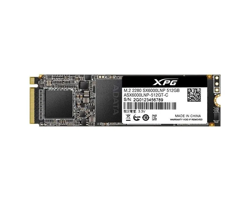 SSD ADATA 512GB M.2 PCIe Gen 3 x4 NVMe ASX6000LNP-512GT-C SSD