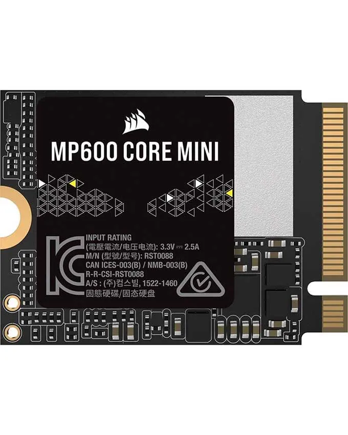 SSD Corsair MP600 Core Mini 2TB M.2 NVMe