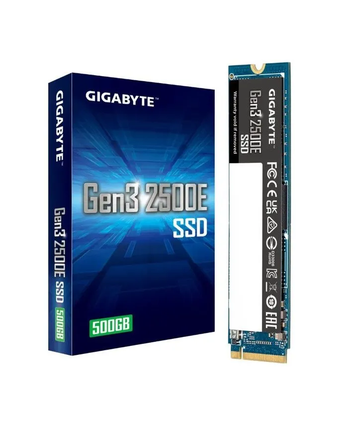 SSD Gigabyte 500GB M.2 PCIe Gen3 x4 NVMe 2500E SSD G325E500G