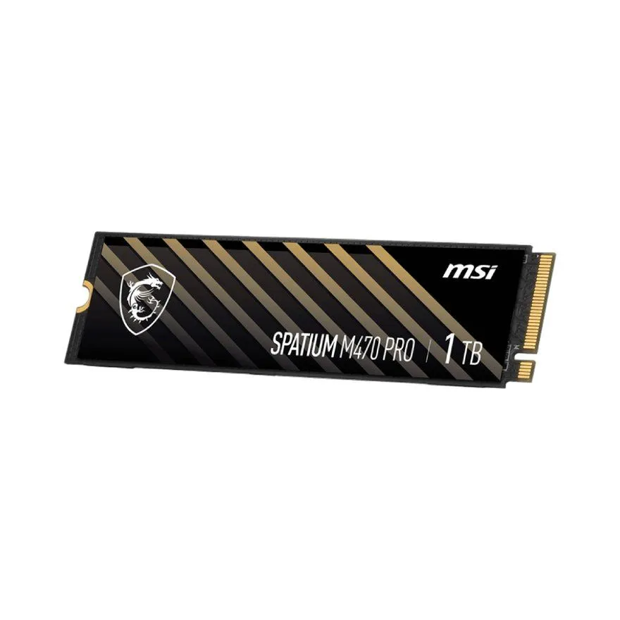 SSD MSI SPATIUM M470 PRO 1TB M.2 NVMe Black