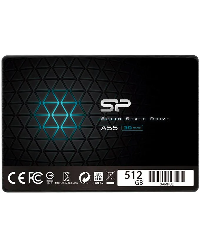SSD Silicon Power A55 512GB 2.5” SP512GBSS3A55S25