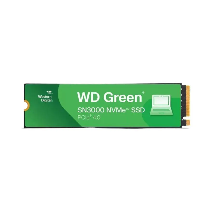 SSD Western Digital 1TB M.2 NVMe SN3000 Green