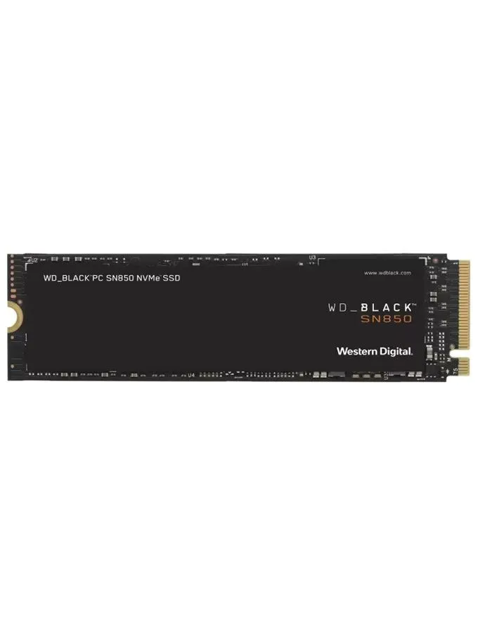 SSD Western Digital 2TB M.2 NVMe WDS200T1X0E SN850 Black