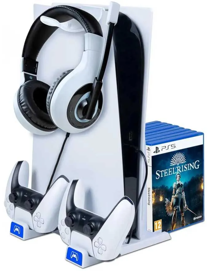Stalak i punjač BigBen za PlayStation 5 konzolu i DualSense kontrolere