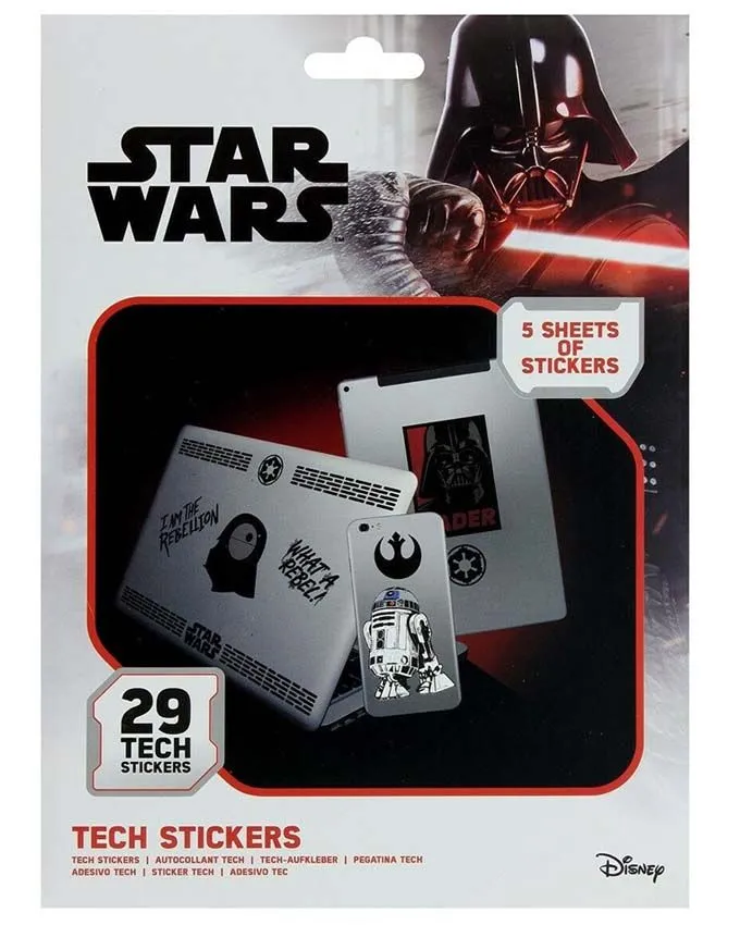 Stikeri Star Wars (Force) Tech Stickers