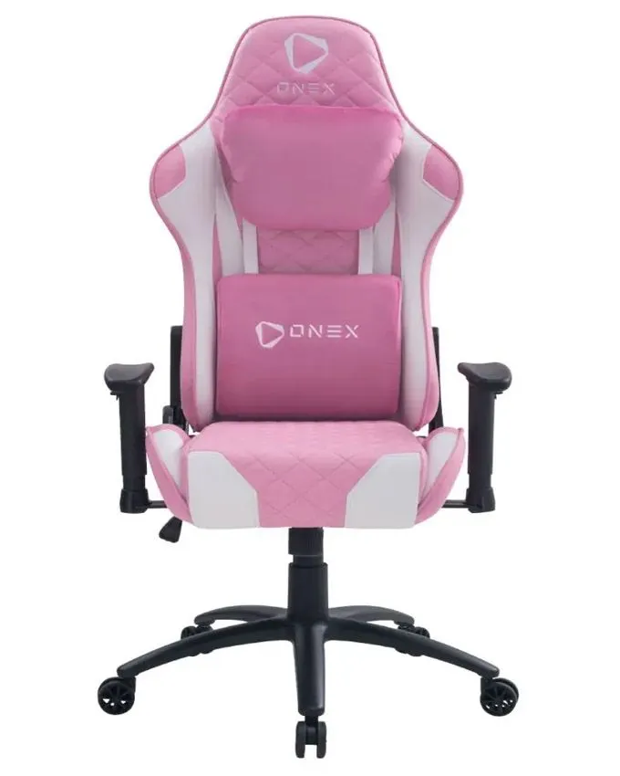Stolica ONEX GX330-B Pink/White