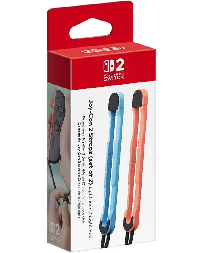 Strap Nintendo SWITCH 2 Joy-Con Strap Pair Light Blue/Light Red