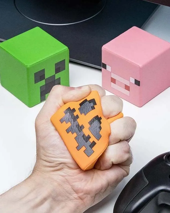 Stress Block Minecraft Jack Olantern stress block