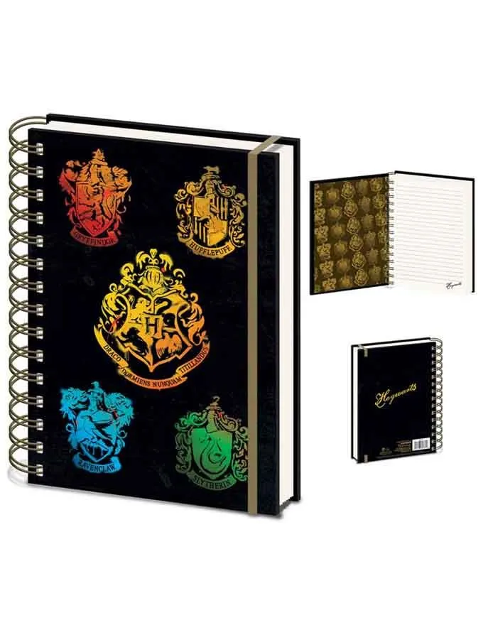Sveska Harry Potter - Colorful Crest Dark