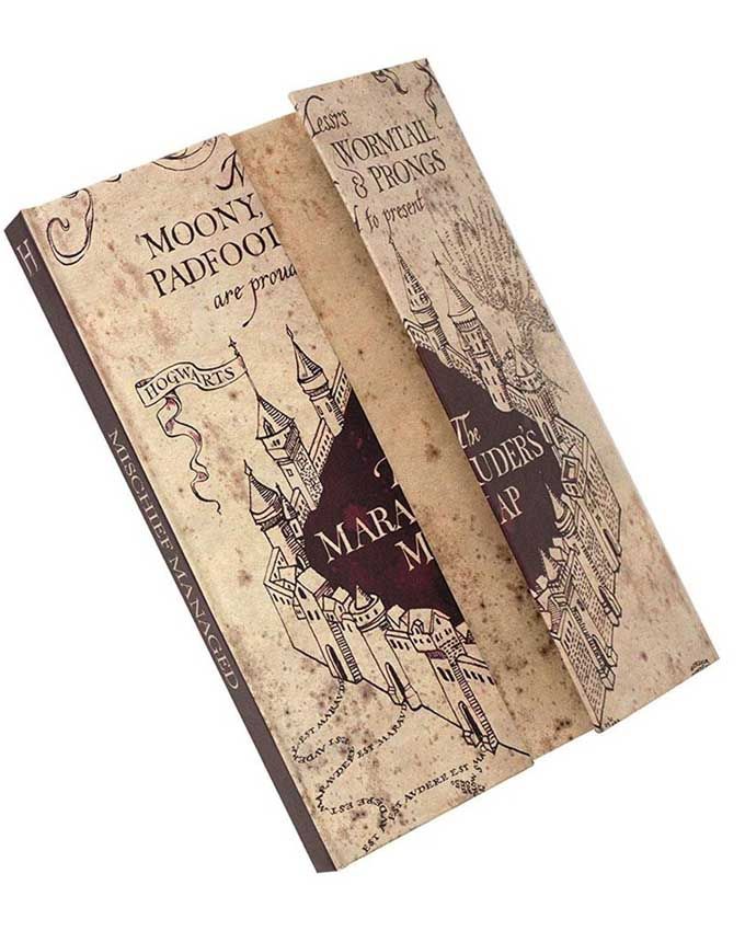 Sveska Harry Potter Marauders Map A5 Notebook
