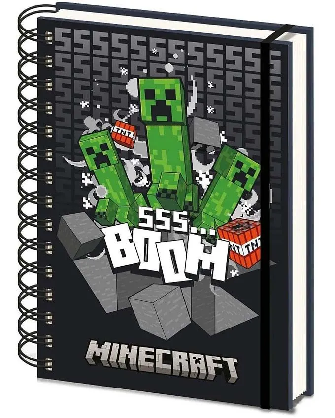 Sveska Minecraft - 555 Boom Wiro Notebook