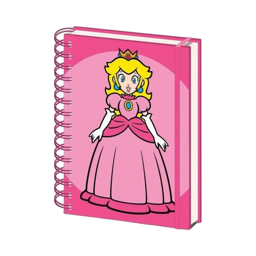 Sveska Pyramid A5 Agenda Super Mario Princess Peach Wiro Notebook