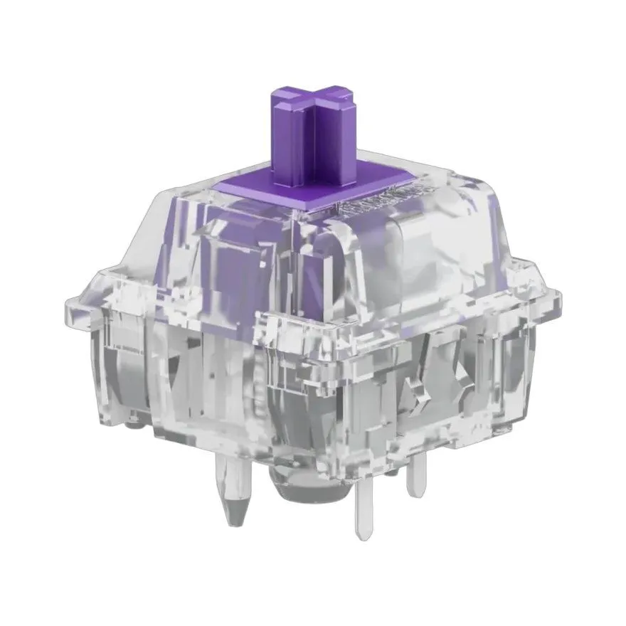 Svičevi Glorious Mako Standard Prelubed Tactile Switch Transparent