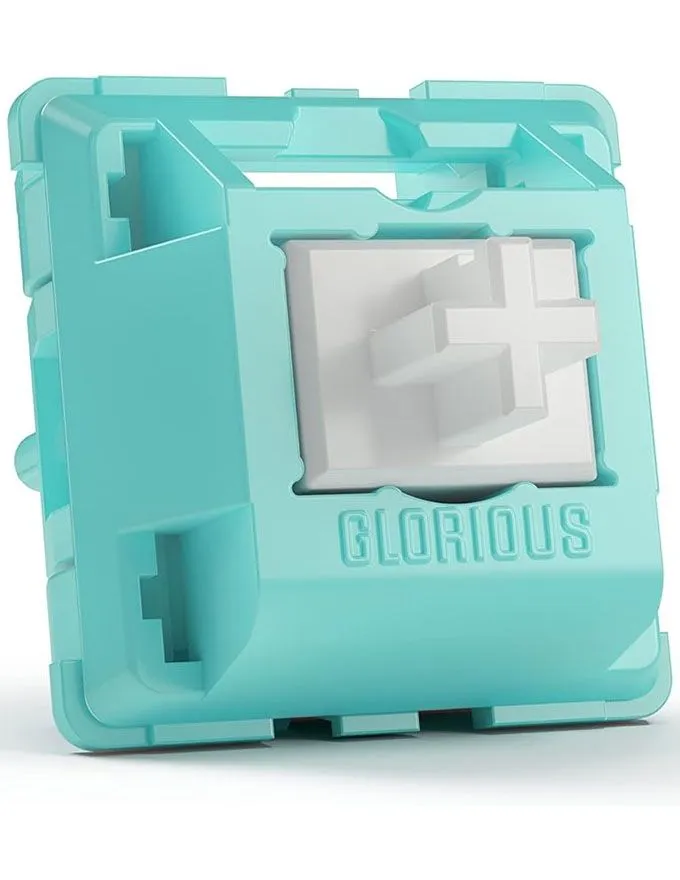 Svičevi za tastaturu Glorious Lynx prelubed Linear Switch - Light Blue 36 pcs