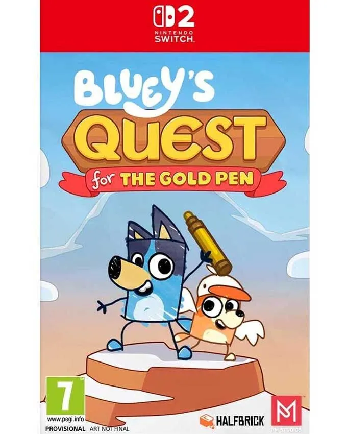 SWITCH 2 Bluey's Quest for the Gold Pen