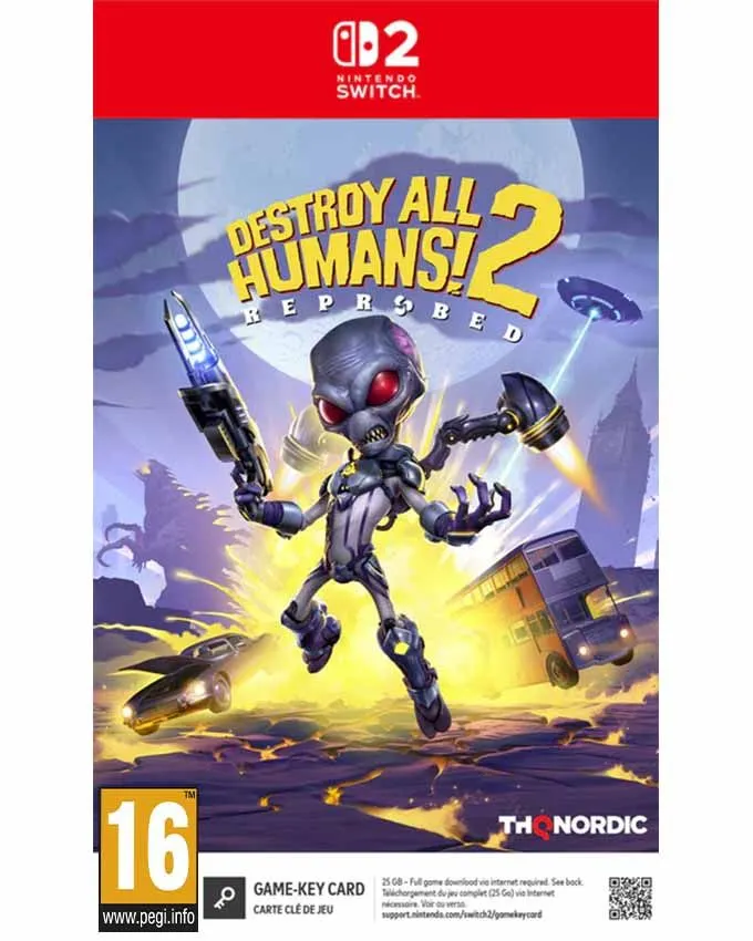 SWITCH 2 Destroy All Humans! 2 - Reprobed