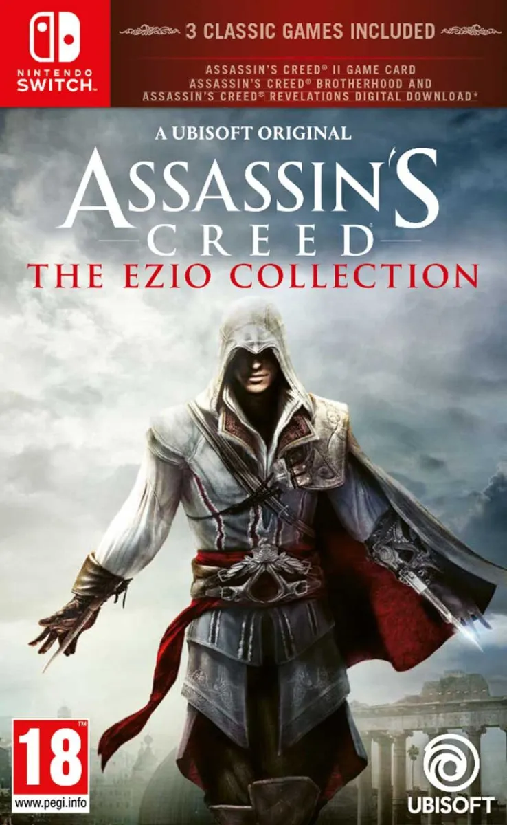 SWITCH Assassins Creed The Ezio Collection (code in a box)