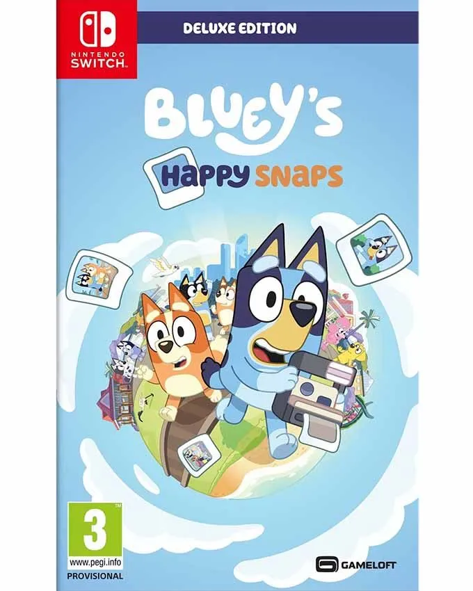 SWITCH Bluey's Happy Snaps - Deluxe Edition