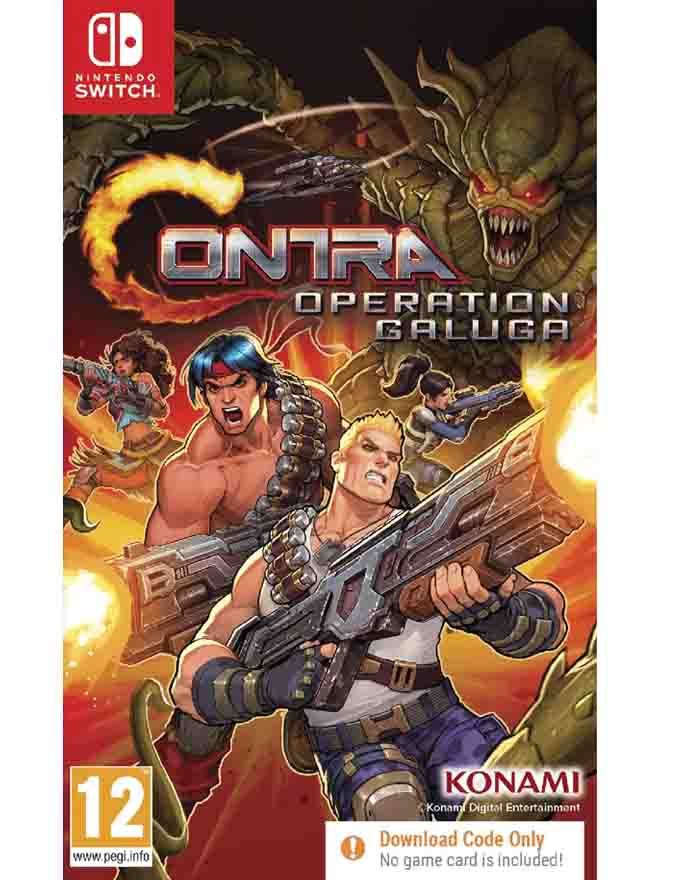SWITCH Contra Operation Galuga - Code in a Box