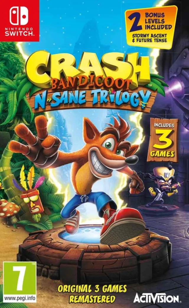 SWITCH Crash Bandicoot N. Sane Trilogy