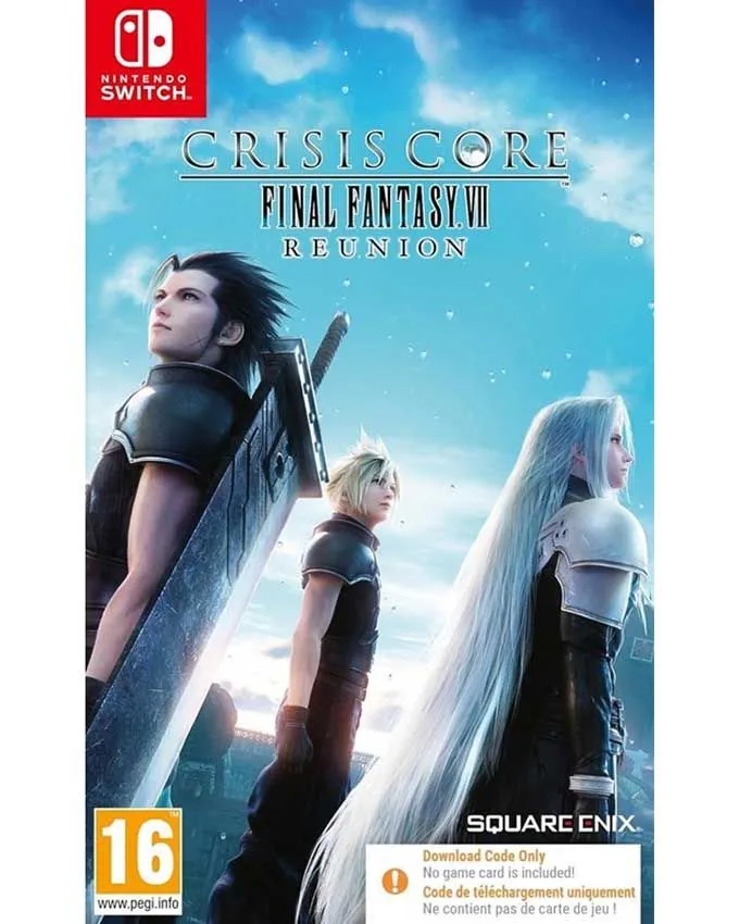 SWITCH Crisis Core Final Fantasy VII - Reunion (Code in a Box)