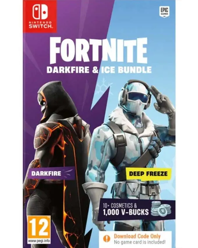 SWITCH Fortnite - Darkfire & Ice Bundle