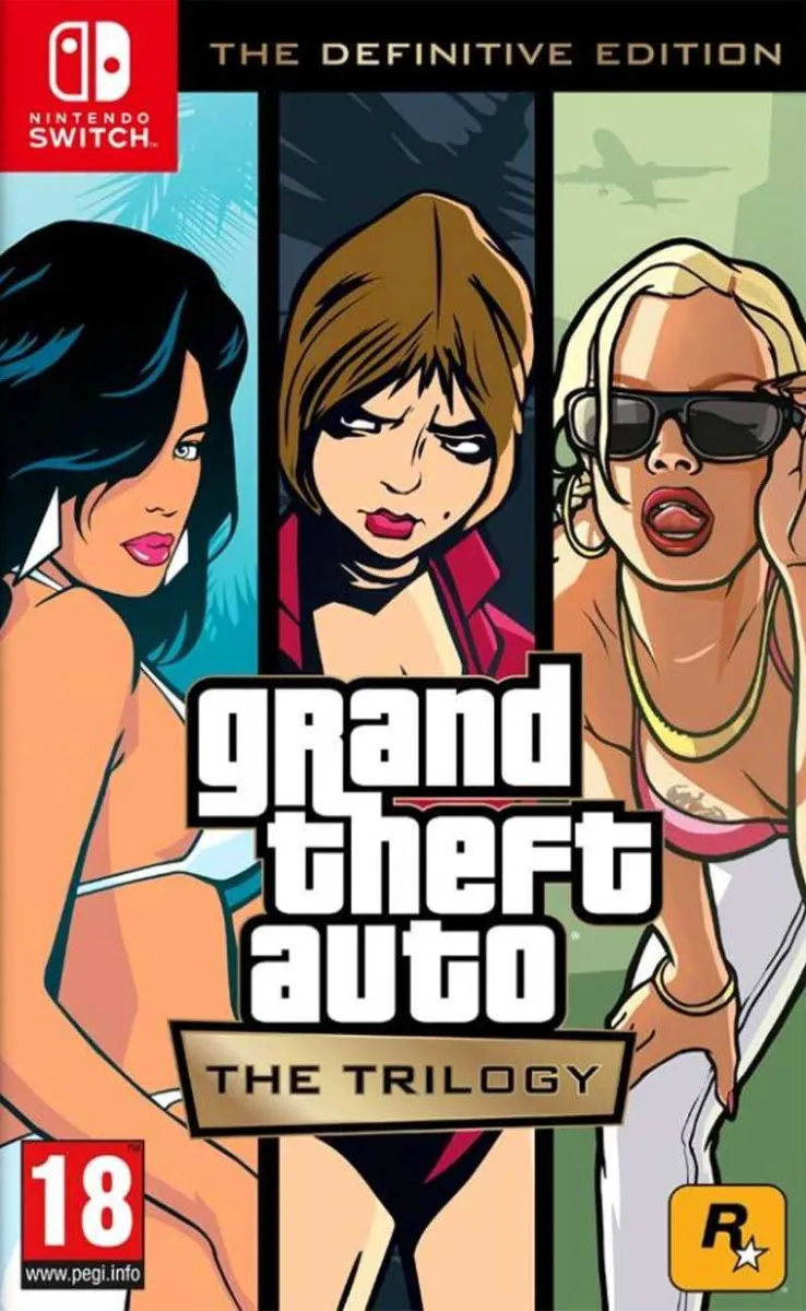 SWITCH Grand Theft Auto Trilogy (GTA) - The Definitive Edition