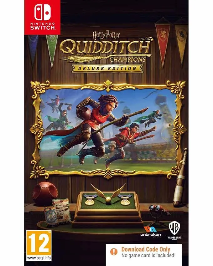 SWITCH Harry Potter Quidditch Champions - Deluxe Edition - (Code in a box)