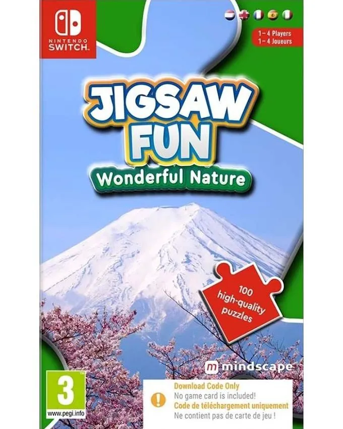 SWITCH Jigsaw Fun - Wonderful Nature (Code in Box)