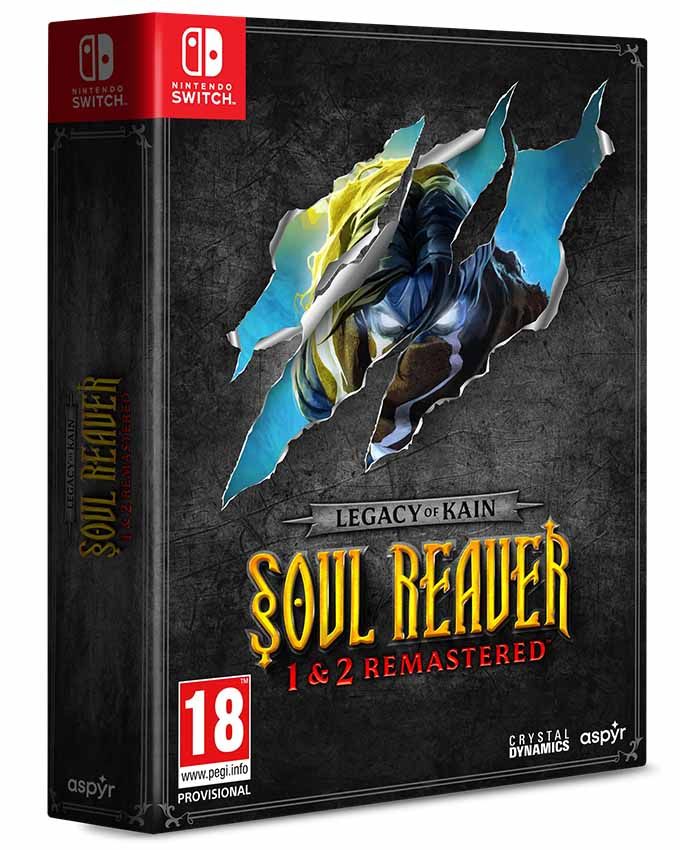 SWITCH Legacy of Kain - Soul Reaver 1&2 Remastered - Deluxe Edition