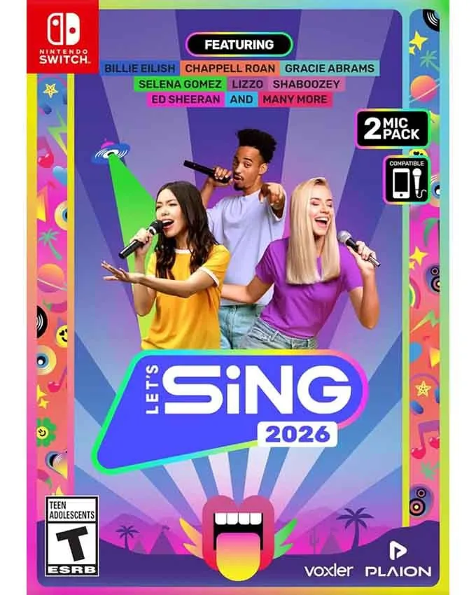 SWITCH Lets Sing 2026 + 2 Mic Pack