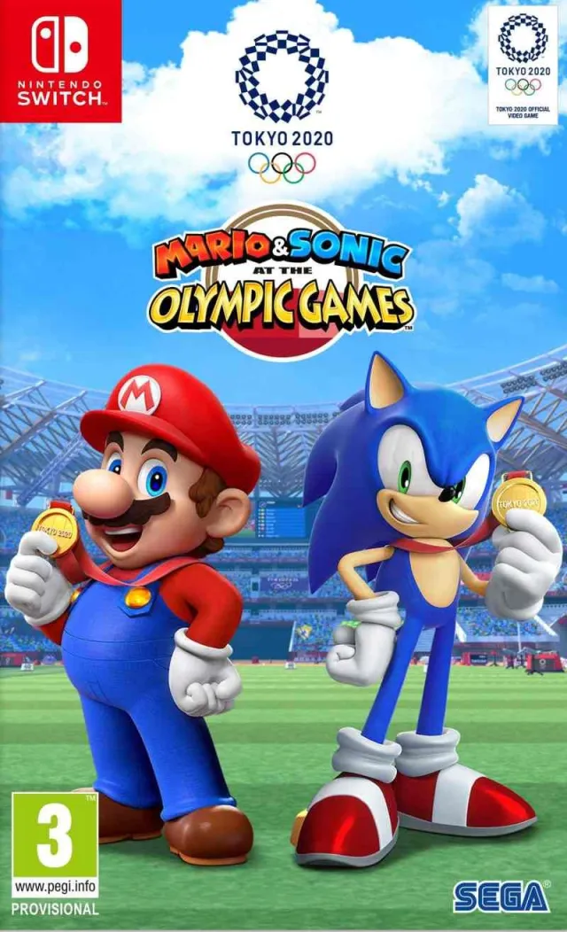 SWITCH Mario and Sonic at the Tokyo Olimpics Games 2020