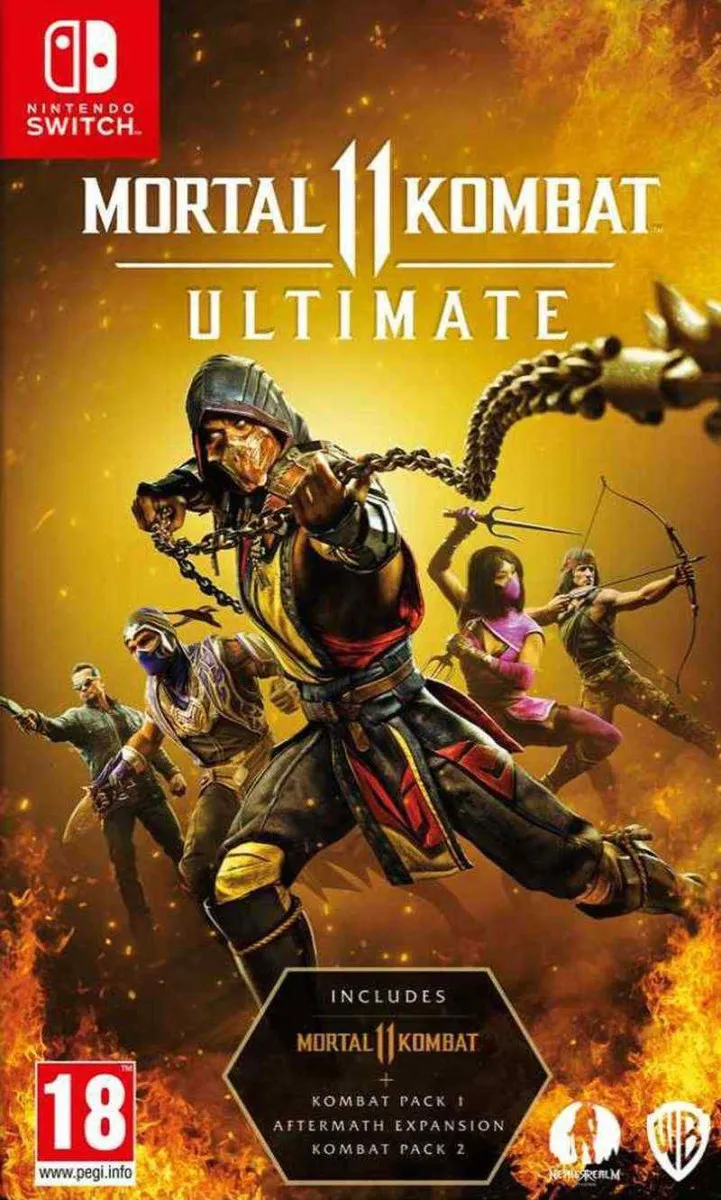 SWITCH Mortal Kombat 11 Ultimate (Code in a Box)