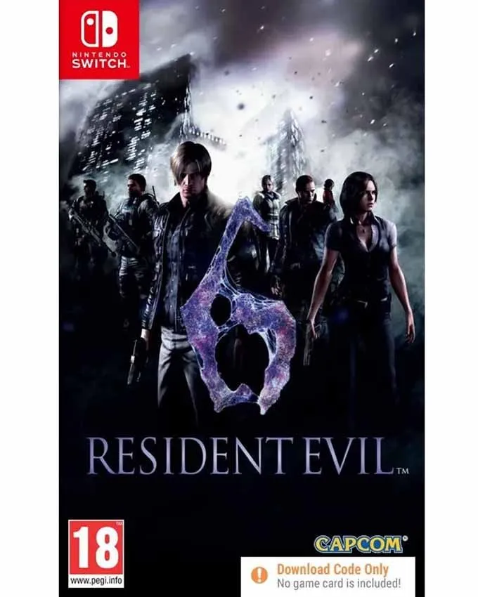 SWITCH Resident Evil 6 (Code in a box)
