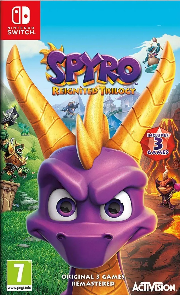 SWITCH Spyro Trilogy Reignited