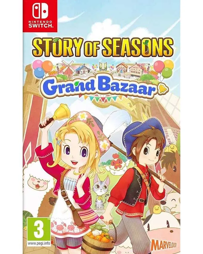 SWITCH STORY OF SEASONS: Grand Bazaar