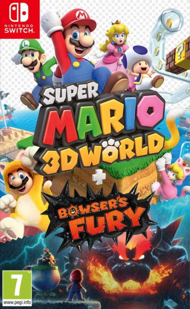 SWITCH Super Mario 3D World and Bowsers Fury