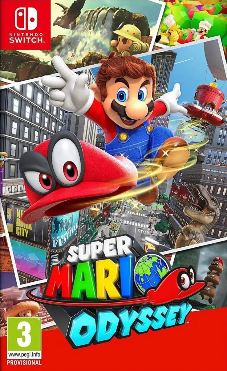 SWITCH Super Mario Odyssey - igrica za Nintendo Switch