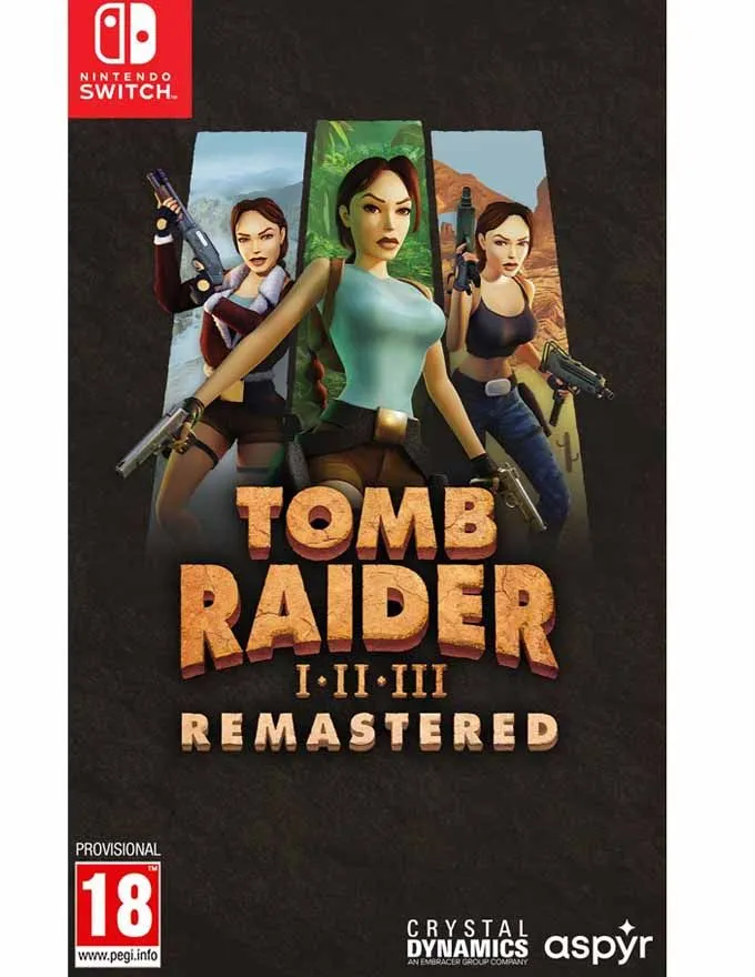 SWITCH Tomb Raider I-III Remastered Starring Lara Croft