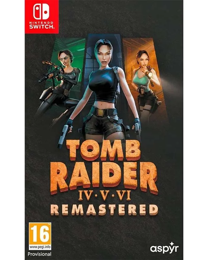 SWITCH Tomb Raider IV-VI Remastered Starring Lara Croft