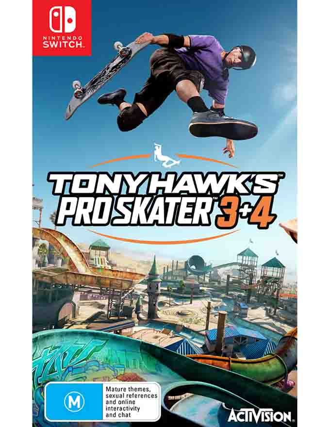 SWITCH Tony Hawk's Pro Skater 3 + 4