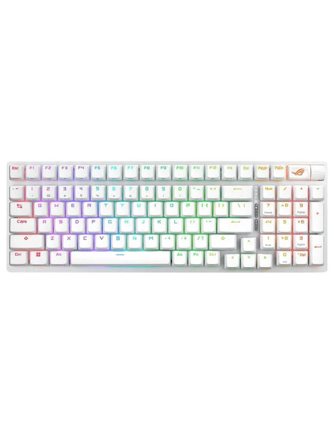 Tastatura ASUS ROG Strix Scope II 96 Wireless - White 96% (US)