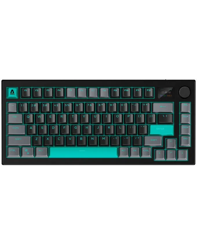 Tastatura AVAX GM02 PRO 75% Wireless / BT / LCD screen / Gateron Mechanical Yellow Switch / Gasket M