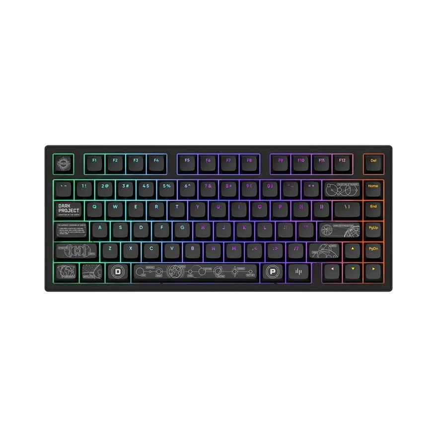 Tastatura Dark Project Terra Nova R2 Mehanička Bluetooth / Bežična / Wireless / Bežična / Žična RGB 