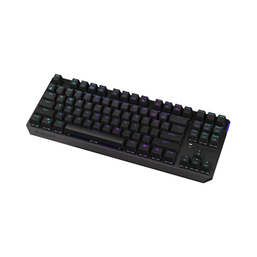 Tastatura Endorfy Thock TKL Wireless Red RGB Black