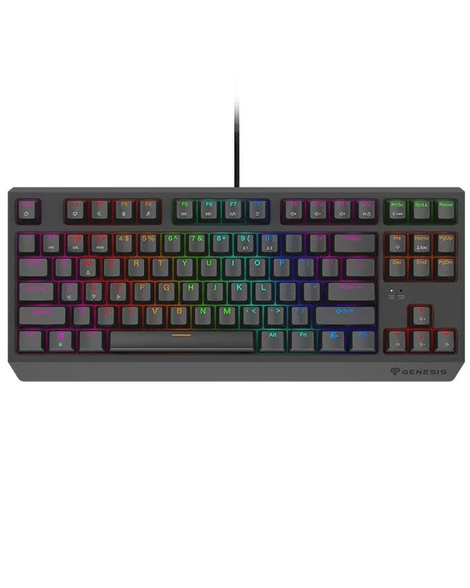 Tastatura Genesis Thor 230 Lite (NKG-207) / Mechanical / Red Switch / US / Black
