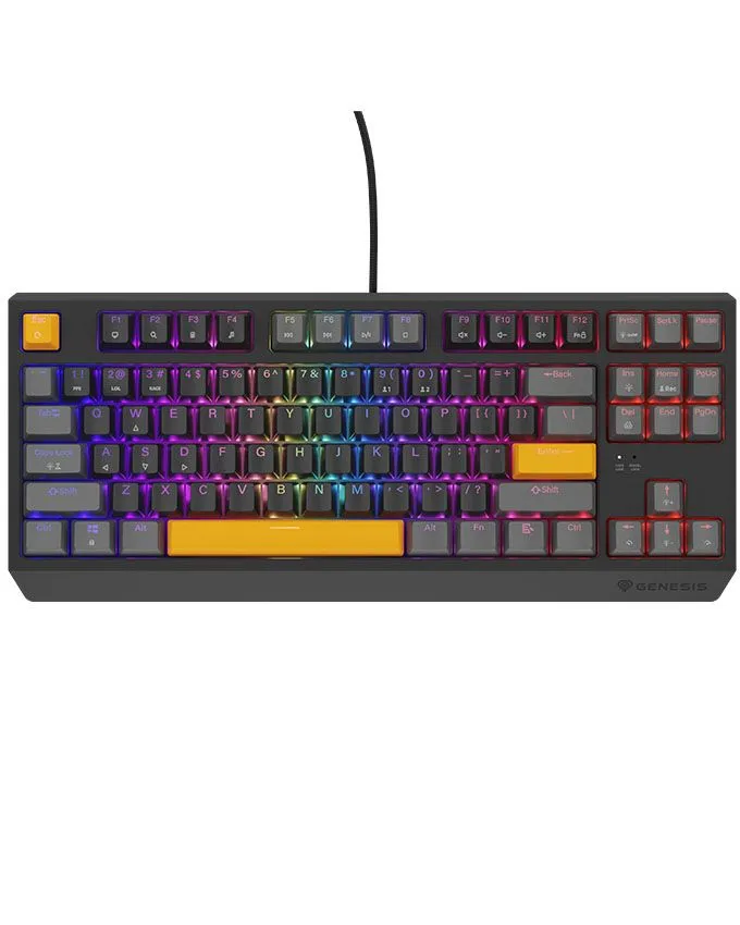 Tastatura Genesis Thor 230 TKL Mechanical Outemu Red Switch Anchor Gray Positive