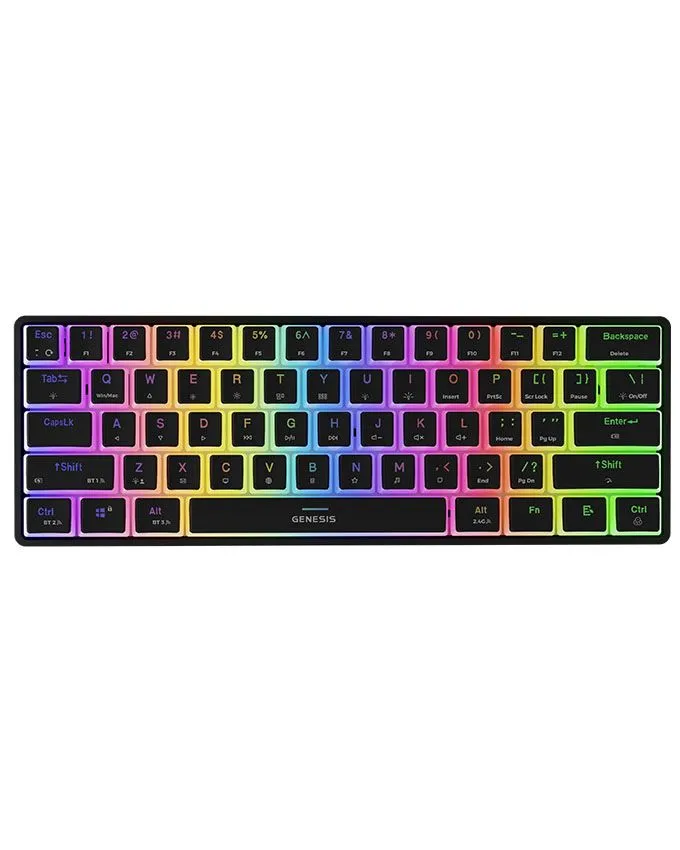 Tastatura Genesis Thor 660 G2 Wireless Gaming - Black